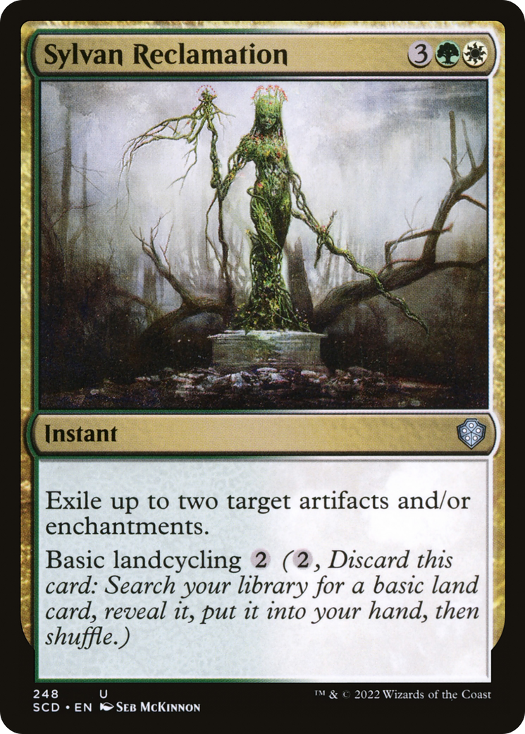 Sylvan Reclamation [Starter Commander Decks] | Gear Gaming Bentonville