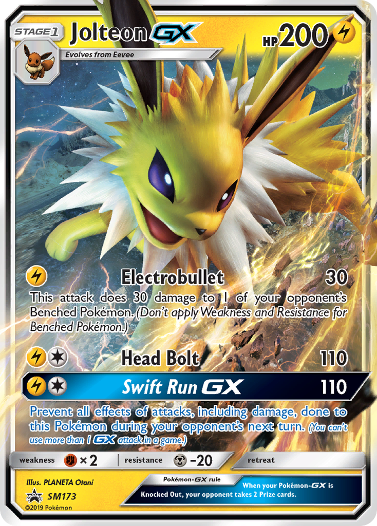 Jolteon GX (SM173) [Sun & Moon: Black Star Promos] | Gear Gaming Bentonville