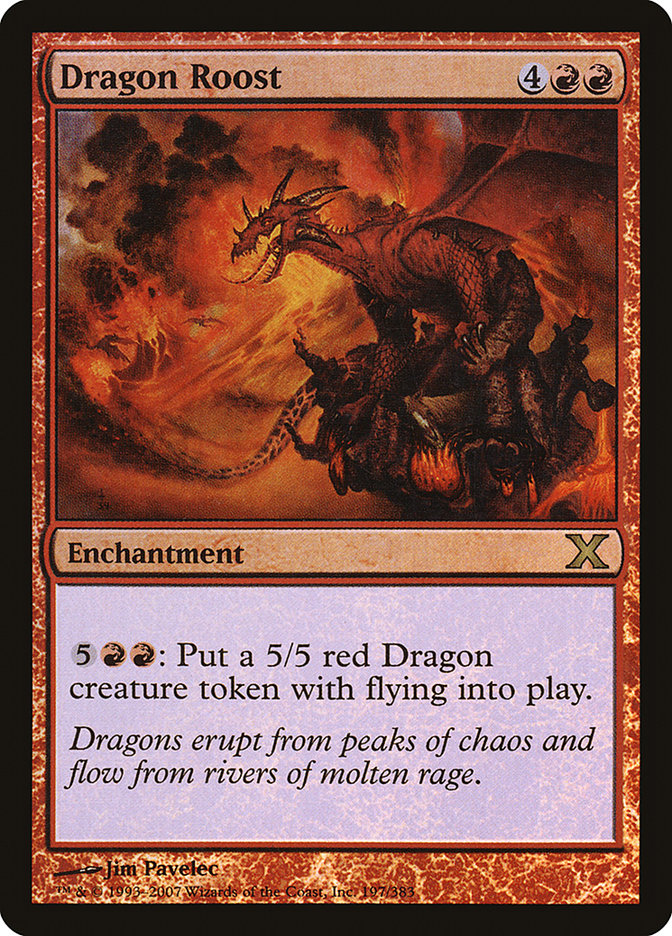 Dragon Roost (Premium Foil) [Tenth Edition] | Gear Gaming Bentonville