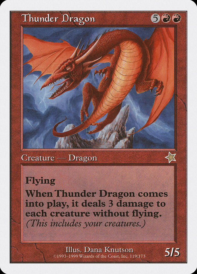 Thunder Dragon [Starter 1999] | Gear Gaming Bentonville