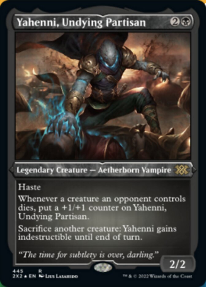 Yahenni, Undying Partisan (Foil Etched) [Double Masters 2022] | Gear Gaming Bentonville