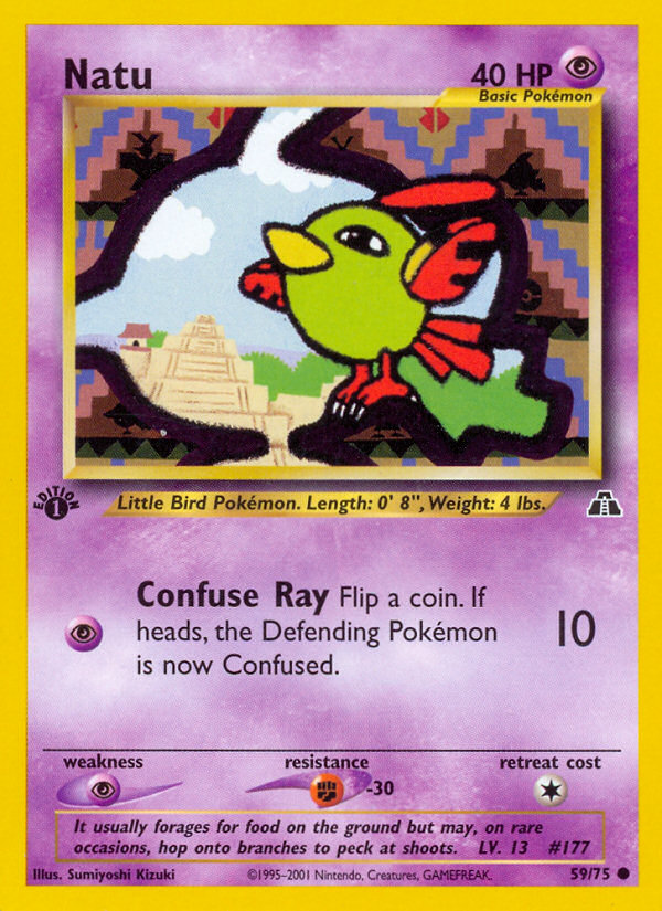 Natu (59/75) [Neo Discovery 1st Edition] | Gear Gaming Bentonville