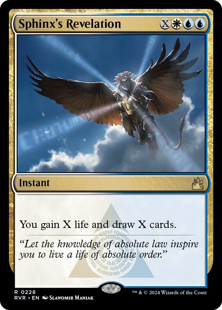 Sphinx's Revelation [Ravnica Remastered] | Gear Gaming Bentonville