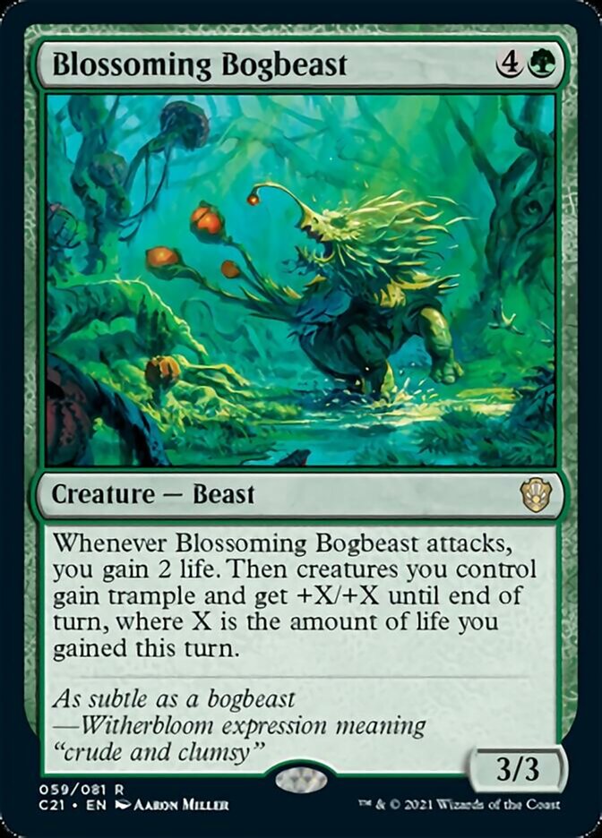 Blossoming Bogbeast [Commander 2021] | Gear Gaming Bentonville