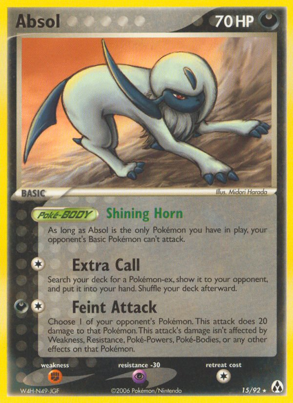 Absol (15/92) [EX: Legend Maker] | Gear Gaming Bentonville