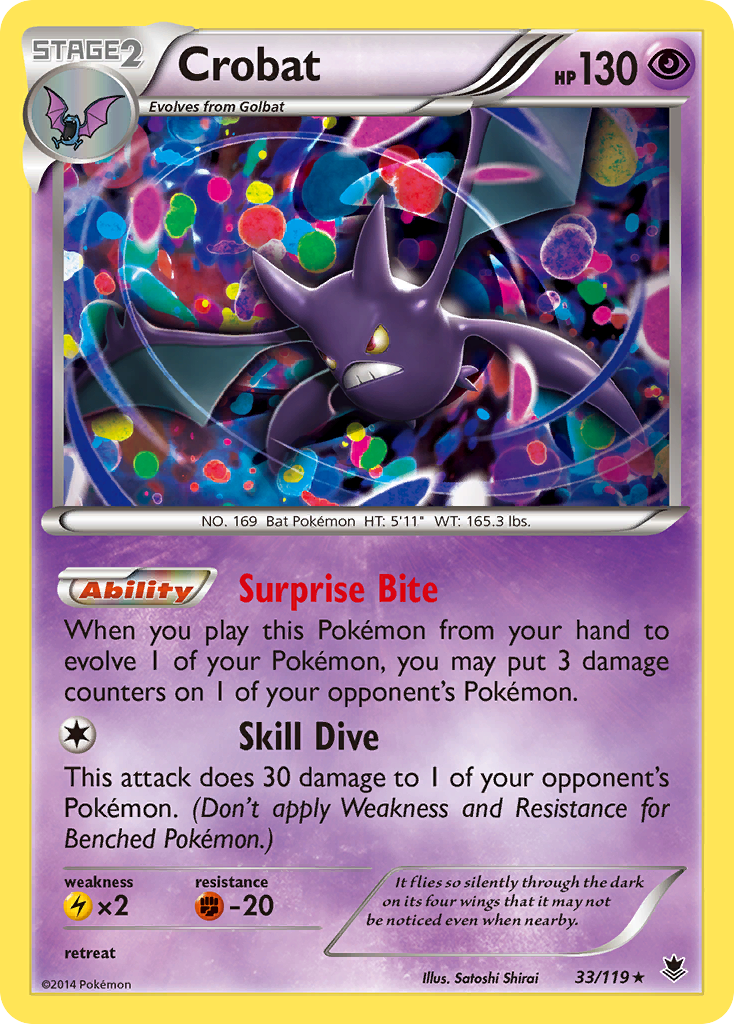 Crobat (33/119) [XY: Phantom Forces] | Gear Gaming Bentonville