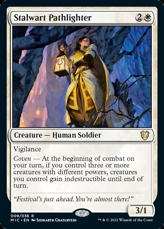 Stalwart Pathlighter [Innistrad: Midnight Hunt Commander] | Gear Gaming Bentonville