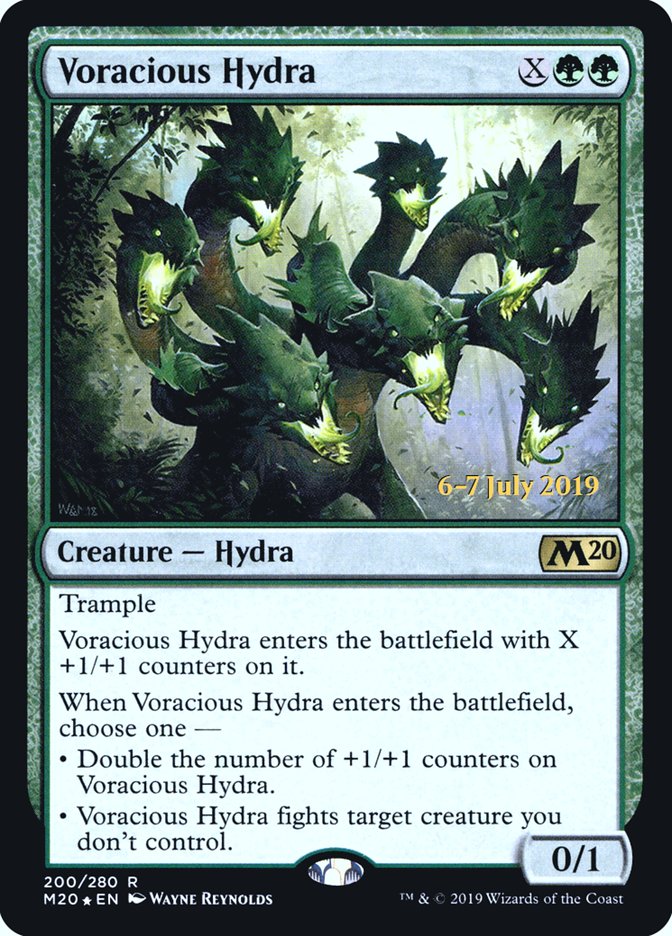 Voracious Hydra  [Core Set 2020 Prerelease Promos] | Gear Gaming Bentonville