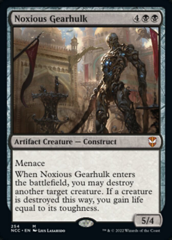 Noxious Gearhulk [Streets of New Capenna Commander] | Gear Gaming Bentonville