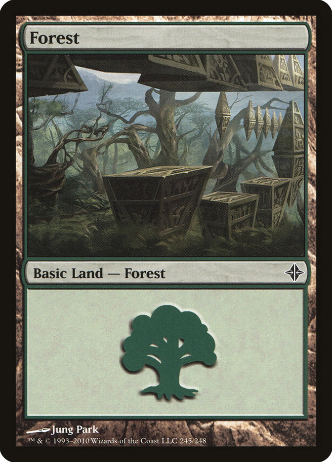 Forest (245) [Rise of the Eldrazi] | Gear Gaming Bentonville