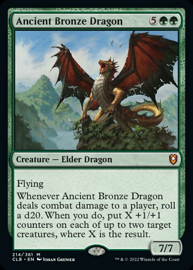 Ancient Bronze Dragon [Commander Legends: Battle for Baldur's Gate] | Gear Gaming Bentonville