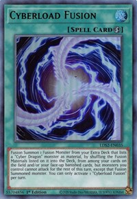 Cyberload Fusion (Green) [LDS2-EN035] Ultra Rare | Gear Gaming Bentonville