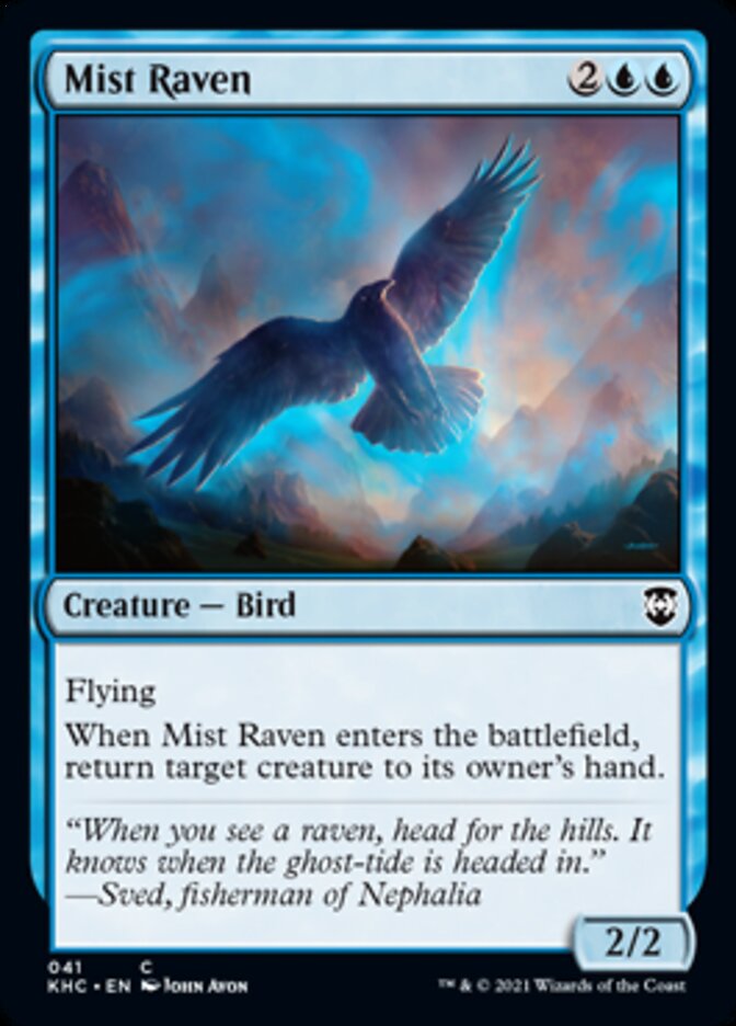 Mist Raven [Kaldheim Commander] | Gear Gaming Bentonville