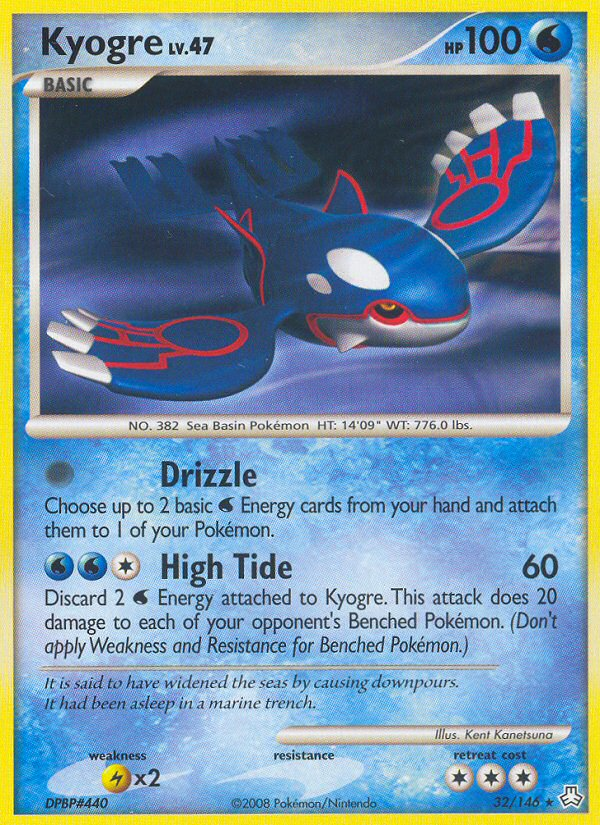 Kyogre (32/146) [Diamond & Pearl: Legends Awakened] | Gear Gaming Bentonville