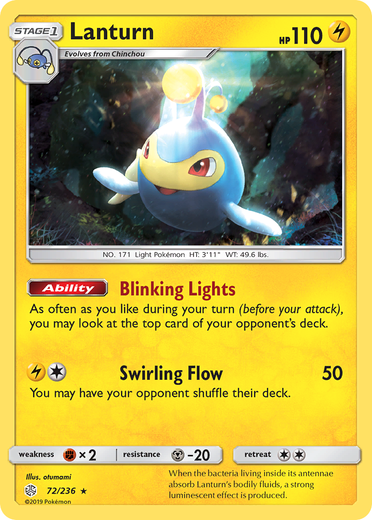 Lanturn (72/236) [Sun & Moon: Cosmic Eclipse] | Gear Gaming Bentonville