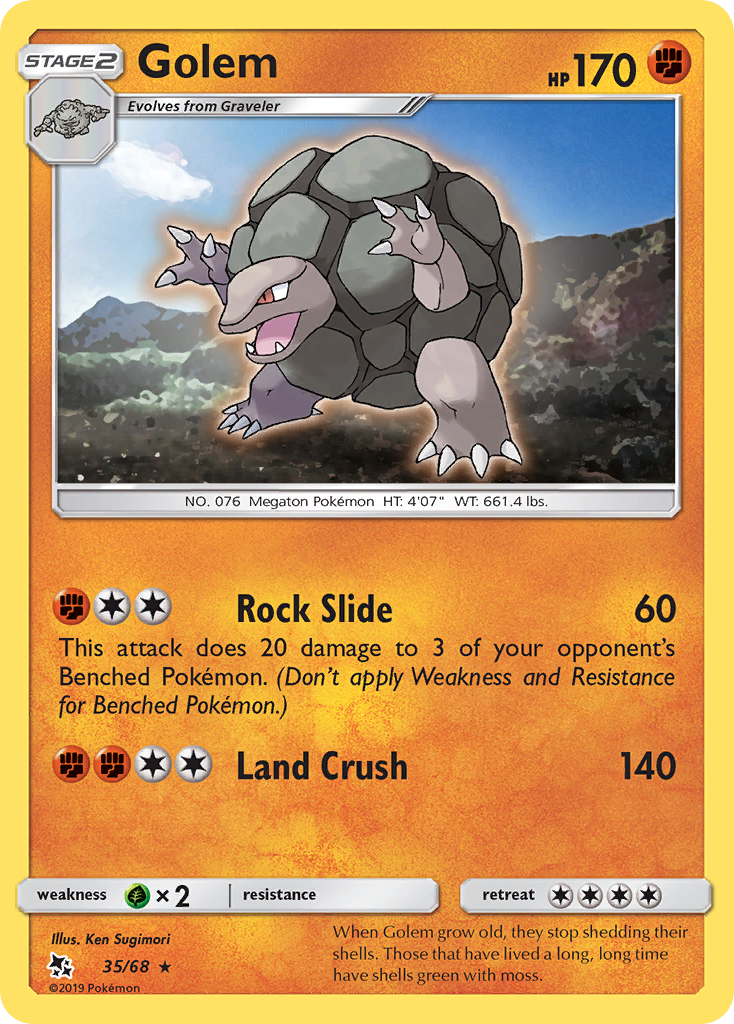 Golem (35/68) [Sun & Moon: Hidden Fates] | Gear Gaming Bentonville