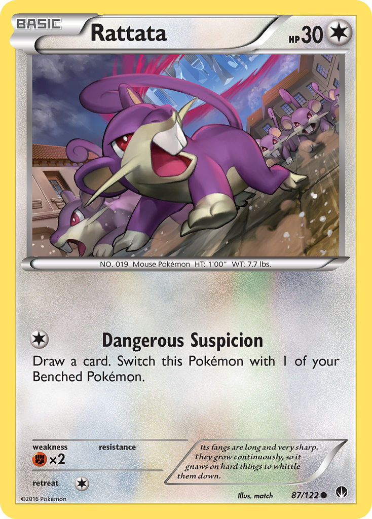 Rattata (87/122) [XY: BREAKpoint] | Gear Gaming Bentonville