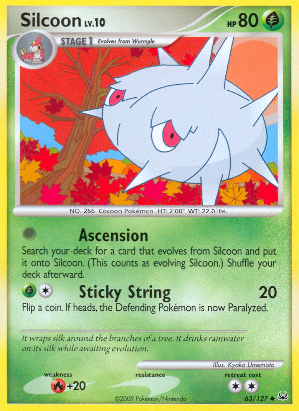 Silcoon (63/127) [Platinum: Base Set] | Gear Gaming Bentonville