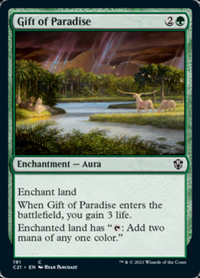 Gift of Paradise [Commander 2021] | Gear Gaming Bentonville