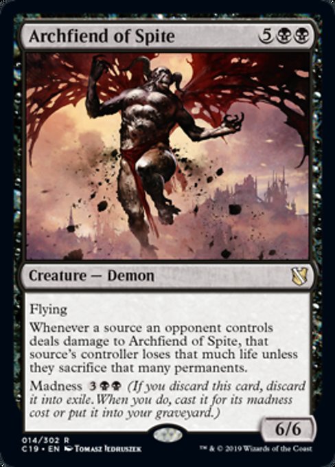 Archfiend of Spite [Commander 2019] | Gear Gaming Bentonville