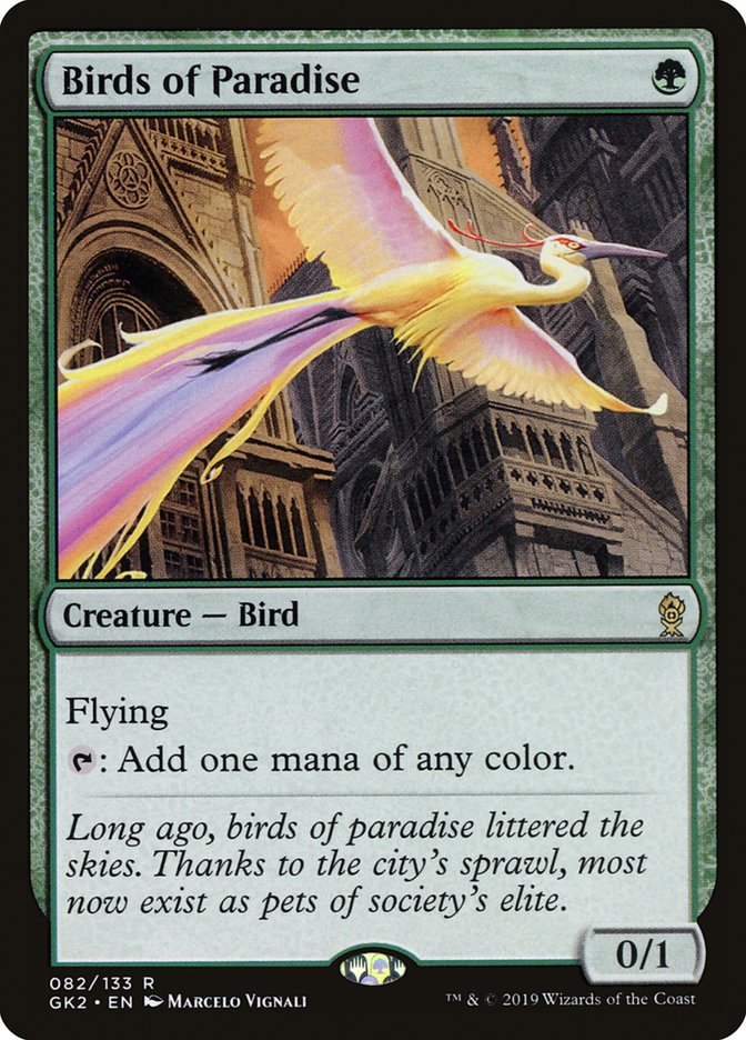 Birds of Paradise [Ravnica Allegiance Guild Kit] | Gear Gaming Bentonville