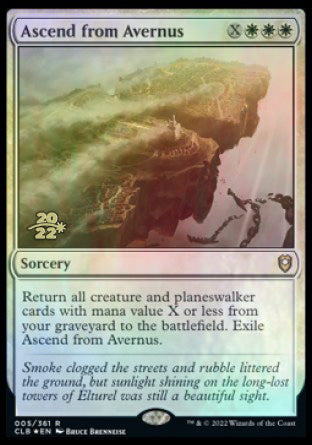 Ascend from Avernus [Commander Legends: Battle for Baldur's Gate Prerelease Promos] | Gear Gaming Bentonville