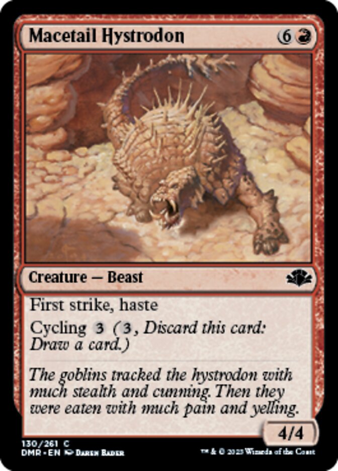 Macetail Hystrodon [Dominaria Remastered] | Gear Gaming Bentonville