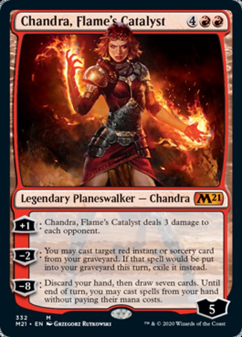 Chandra, Flame's Catalyst [Core Set 2021] | Gear Gaming Bentonville