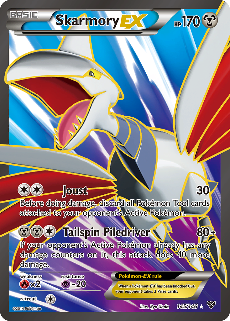 Skarmory EX (145/146) [XY: Base Set] | Gear Gaming Bentonville