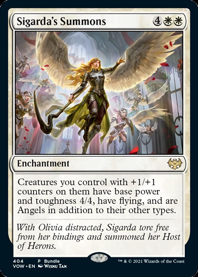 Sigarda's Summons (Bundle) [Innistrad: Crimson Vow] | Gear Gaming Bentonville