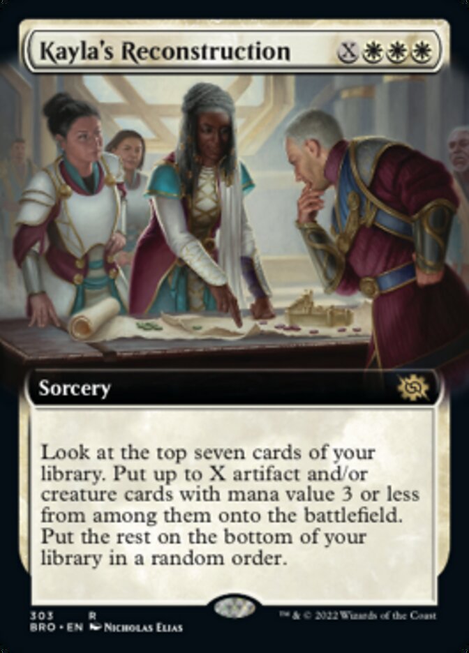Kayla's Reconstruction (Extended Art) [The Brothers' War] | Gear Gaming Bentonville