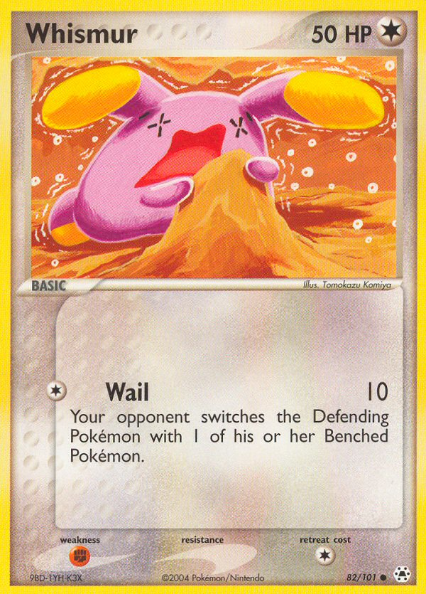 Whismur (82/101) [EX: Hidden Legends] | Gear Gaming Bentonville