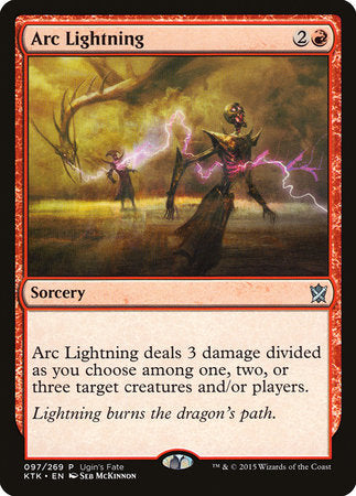 Arc Lightning [Ugin's Fate Promos] | Gear Gaming Bentonville