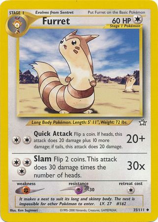 Furret (35/111) [Neo Genesis Unlimited] | Gear Gaming Bentonville