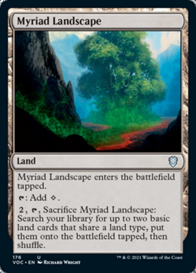 Myriad Landscape [Innistrad: Crimson Vow Commander] | Gear Gaming Bentonville