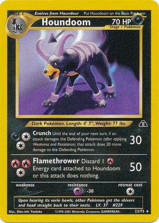 Houndoom (23/75) [Neo Discovery Unlimited] | Gear Gaming Bentonville