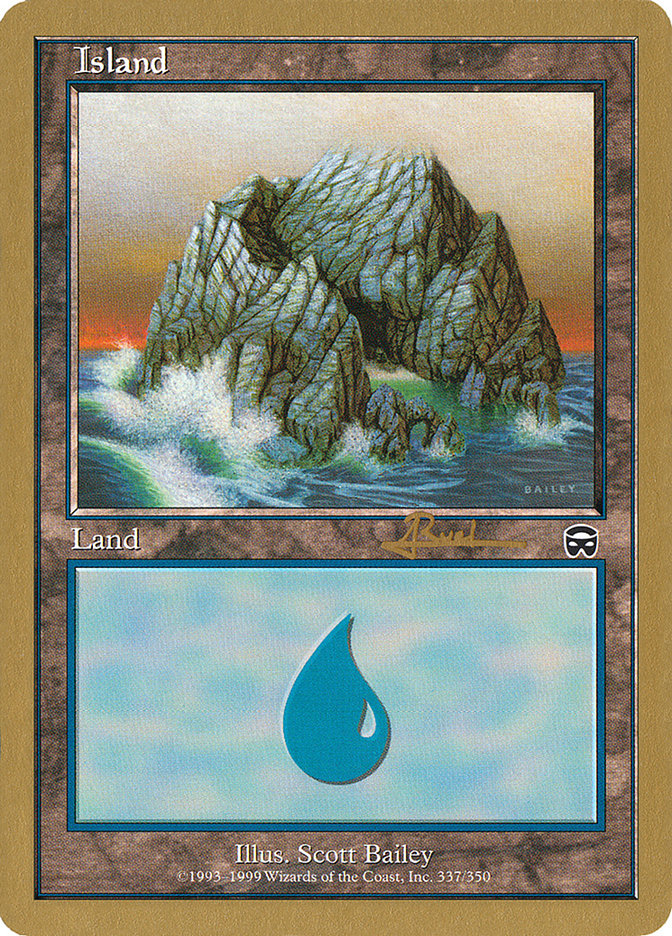 Island (ar337) (Antoine Ruel) [World Championship Decks 2001] | Gear Gaming Bentonville