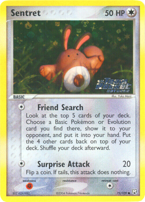 Sentret (75/109) (Stamped) [EX: Team Rocket Returns] | Gear Gaming Bentonville