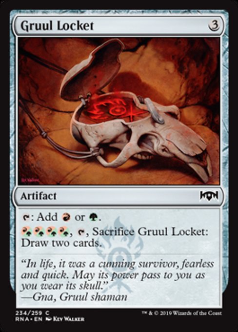 Gruul Locket [Ravnica Allegiance] | Gear Gaming Bentonville