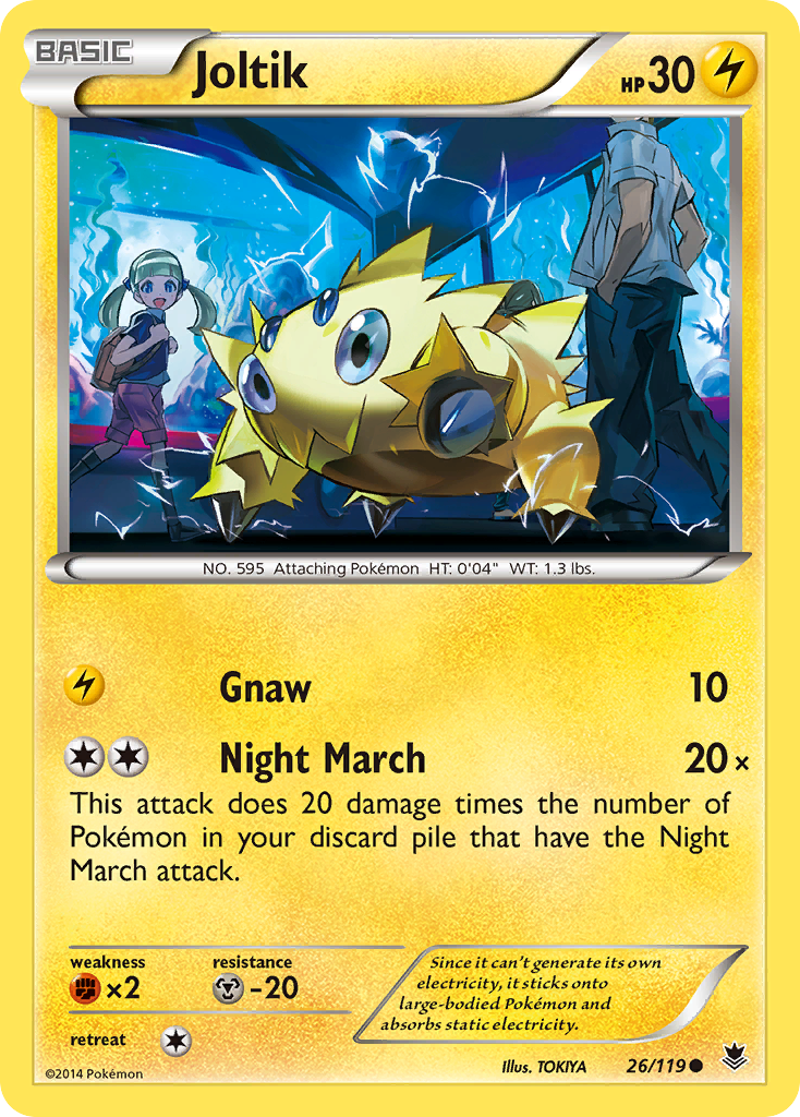 Joltik (26/119) [XY: Phantom Forces] | Gear Gaming Bentonville