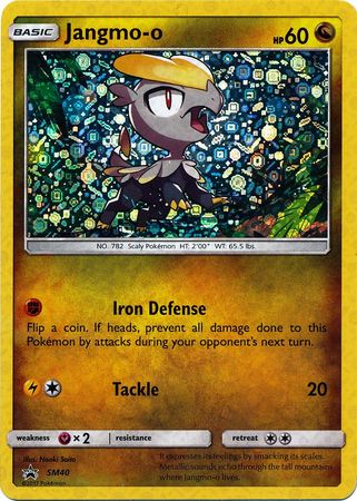 Jangmo o (SM40) (General Mills Promo) [Sun & Moon: Black Star Promos] | Gear Gaming Bentonville