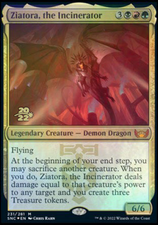 Ziatora, the Incinerator [Streets of New Capenna Prerelease Promos] | Gear Gaming Bentonville