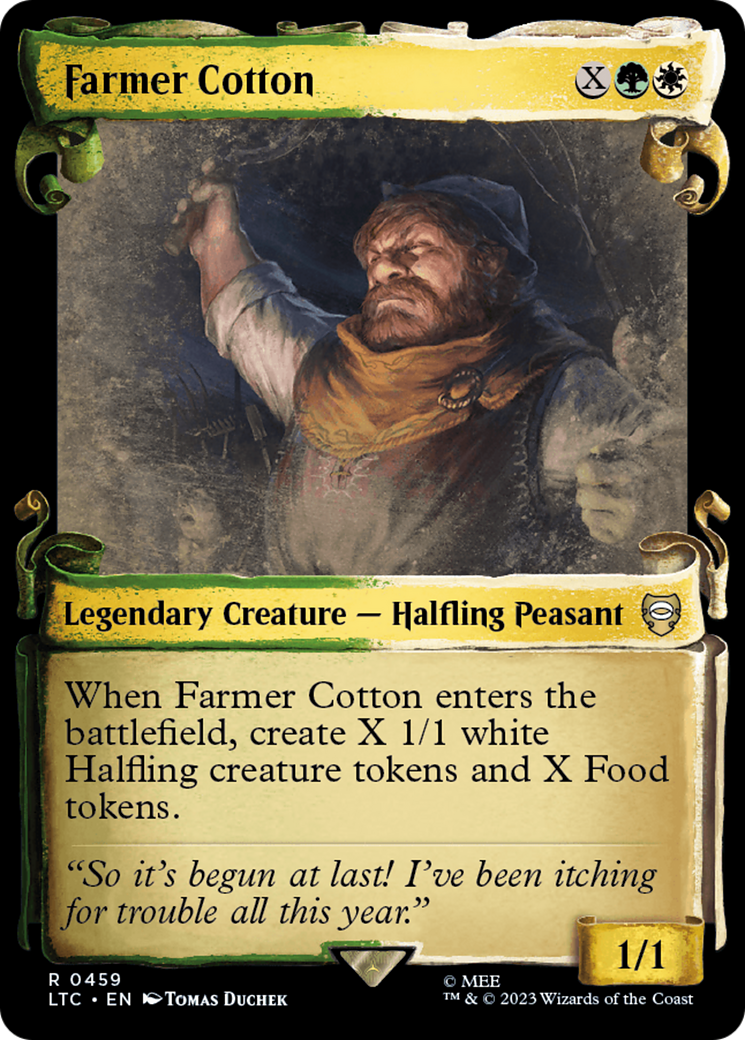 Farmer Cotton [The Lord of the Rings: Tales of Middle-Earth Commander Showcase Scrolls] | Gear Gaming Bentonville