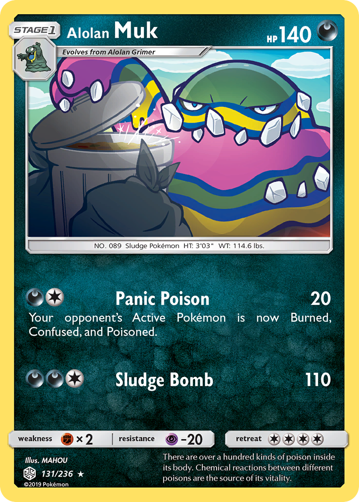 Alolan Muk (131/236) [Sun & Moon: Cosmic Eclipse] | Gear Gaming Bentonville