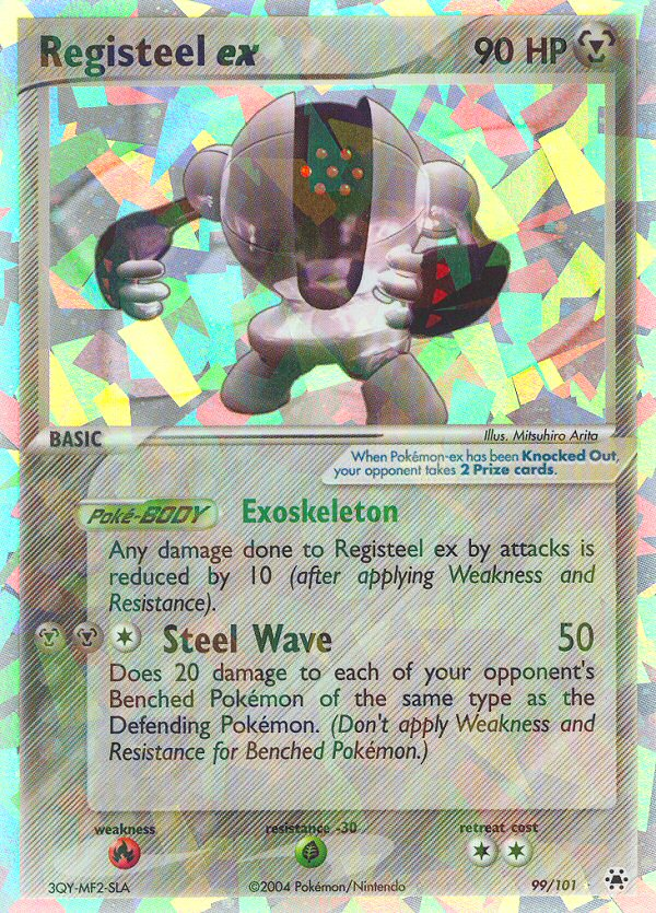 Registeel ex (99/101) [EX: Hidden Legends] | Gear Gaming Bentonville