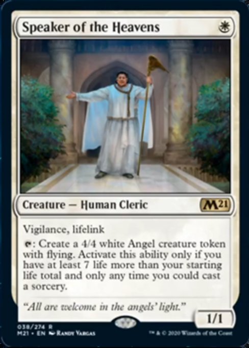 Speaker of the Heavens [Core Set 2021] | Gear Gaming Bentonville