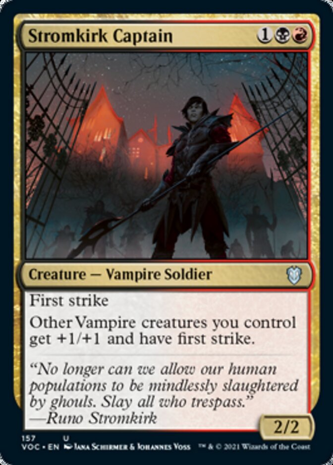 Stromkirk Captain [Innistrad: Crimson Vow Commander] | Gear Gaming Bentonville