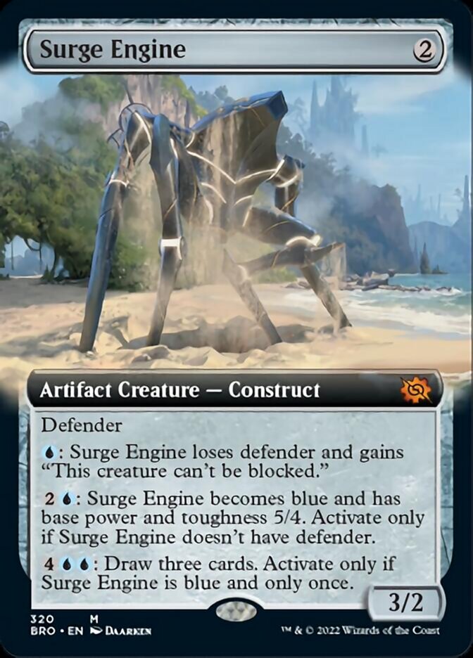 Surge Engine (Extended Art) [The Brothers' War] | Gear Gaming Bentonville