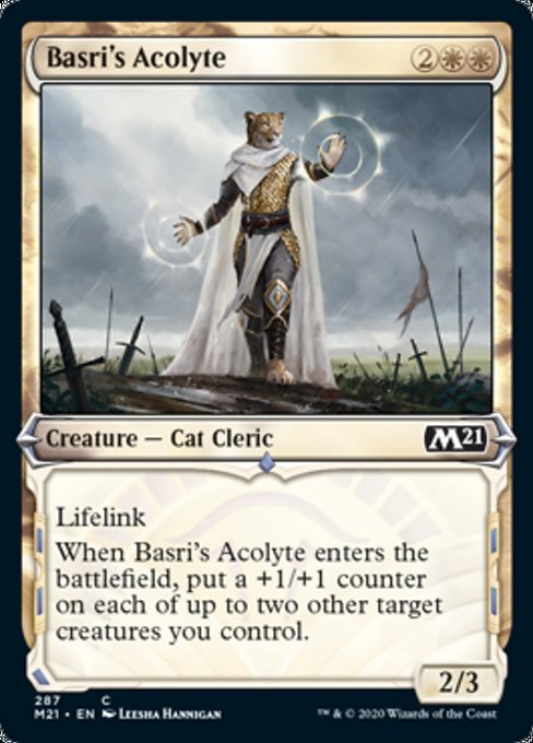 Basri's Acolyte (Showcase) [Core Set 2021] | Gear Gaming Bentonville