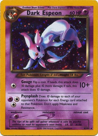 Dark Espeon (4/105) [Neo Destiny Unlimited] | Gear Gaming Bentonville